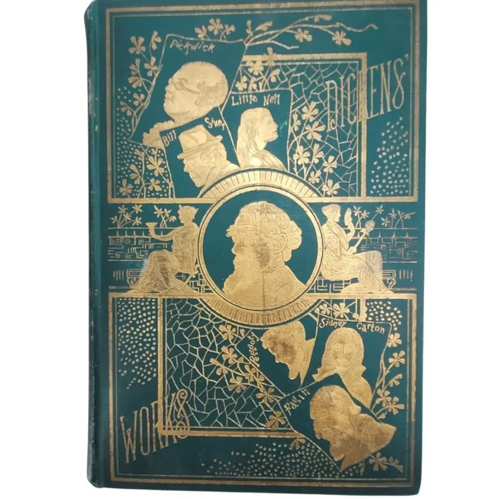 Charles Dickens Volume‎ Four Hardcover Classic Literature Timeless